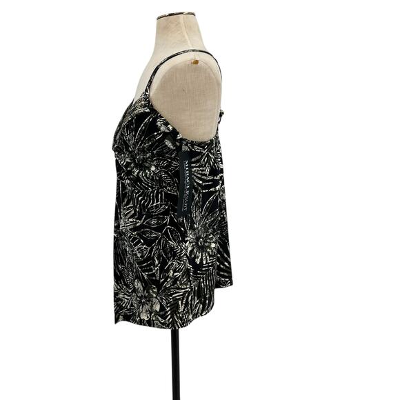 Miraclesuit Love Knot Tankini Top in Zahara Print Black Size US 16 - Picture 7 of 14